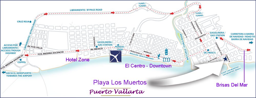 PV Airport Map